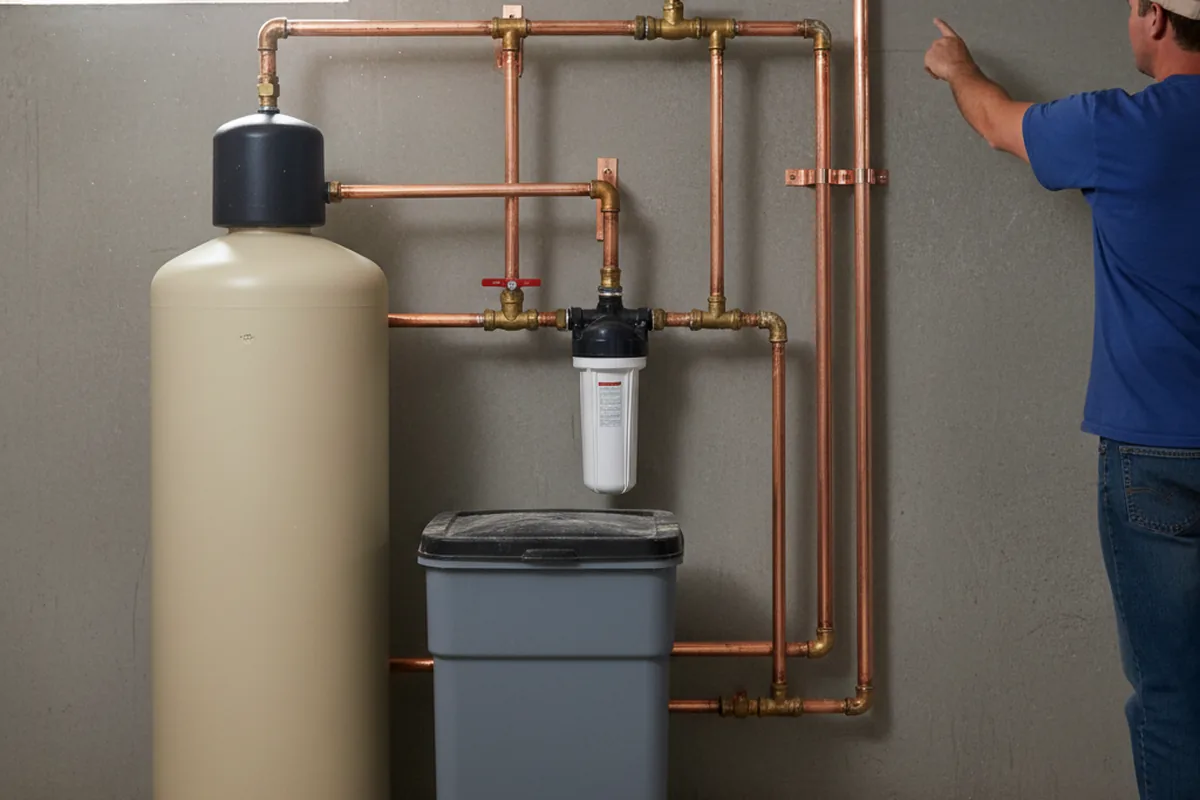 Whole-house water treatment system installed in Lorraine